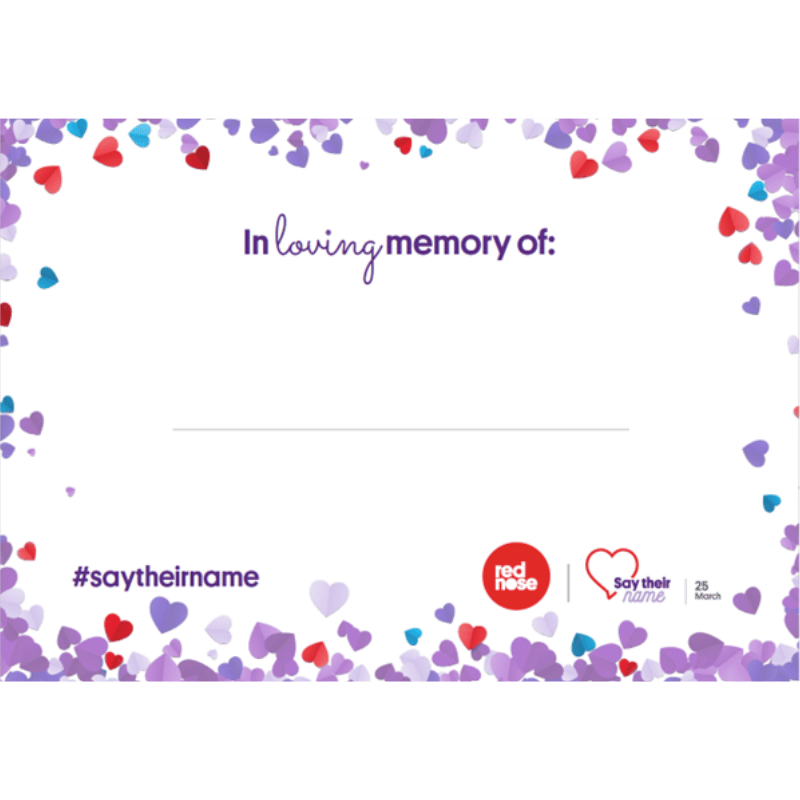 Lend your voice sign (print)