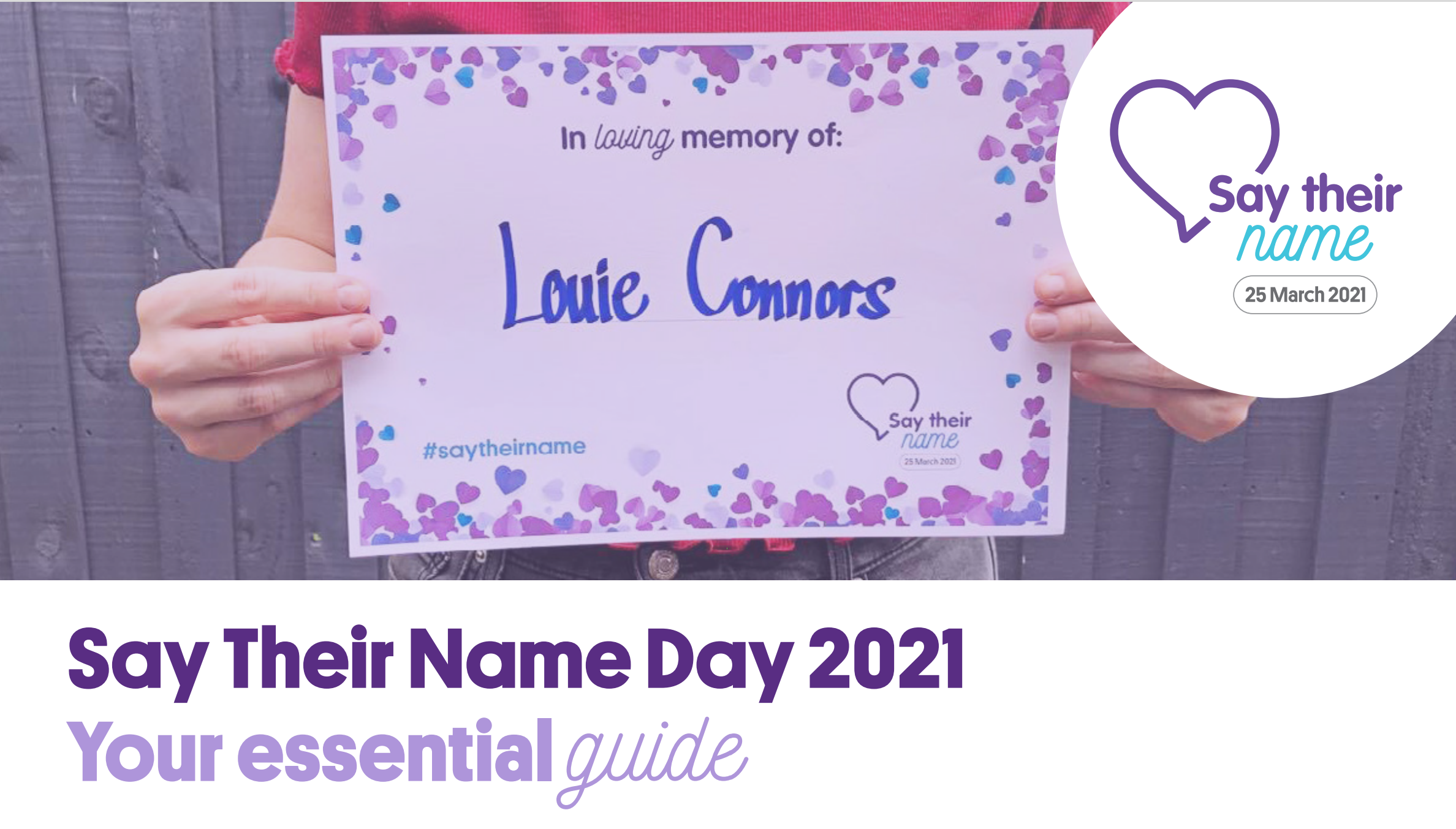 Say Their Name Day Essential Guide